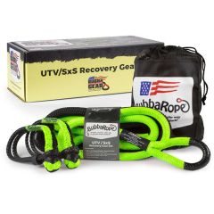 Bubba Off-Road UTV/SxS Recovery Gear Set - 5/8" x 20' (Green)