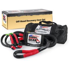Bubba Off-Road Truck Recovery Gear Set - 7/8" x 30' (Black/Red)