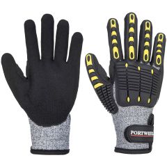 Portwest A722 Anti-Impact Cut Resistant Gloves - Medium