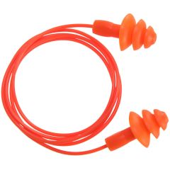 Portwest EP04 Reusable Corded NRR 24 Earplugs - 50 Pair