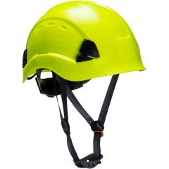 Portwest PS63 Height Endurance Cap Style Vented Hard Hat - Yellow