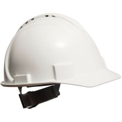 Portwest PW02 Safety Pro Cap Style Hard Hat - White