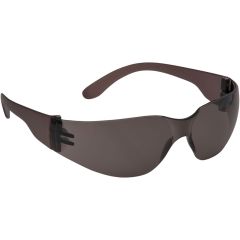 Portwest PW32 Wrap Around Safety Glasses (Black Lens) - Anti-Scratch