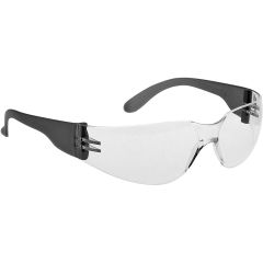 Portwest PW32 Wrap Around Safety Glasses (Clear Lens) - Anti-Scratch