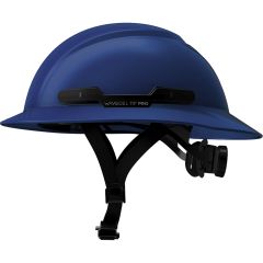 WaveCel T2+ PRO Full Brim Hard Hat with Chin Strap - Royal Blue