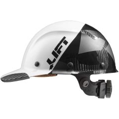 Lift DAX Carbon Fiber Cap Style Hard Hat - White/Black Camo