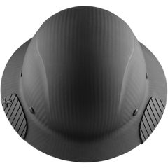 Lift DAX Carbon Fiber Full Brim Hard Hat - Matte Black