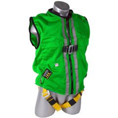 Guardian Green Mesh Construction Tux Positioning Harness - 2X-Large