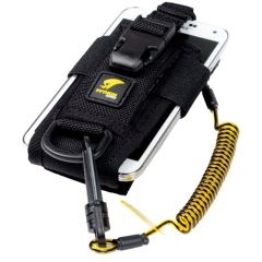 DBI-SALA Radio/Phone Holster with Clip2Clip Coil Tether & Micro D-Ring