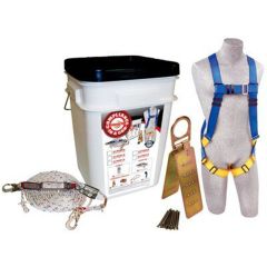 Protecta Roofer's Fall Protection Kit in a Pail (50' Rope)
