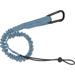 Falltech 37" - 43" Elastic Tool Tether with Loop & Carabiner (15lb Rated)