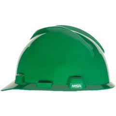 MSA V-Gard Hard Hat Slotted Cap - Green