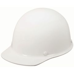 MSA SkullGard® Cap Style Hard Hat with Ratchet Suspension - White