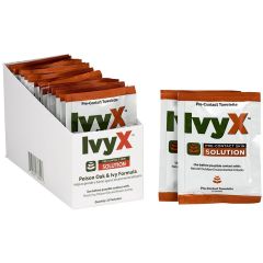 IvyX Poison Oak & Ivy Pre-Contact Barrier Towelettes 25 Count Box