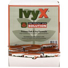 IvyX Poison Oak & Ivy Pre-Contact Barrier Towelettes 50 Count Box