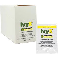 IvyX Poison Oak & Ivy Post-Contact Cleanser Towelettes 25 Count Box