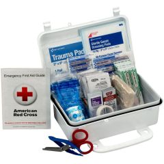 First Aid Only 10 Person First Aid Kit (OSHA) (Weatherproof Plastic Case)