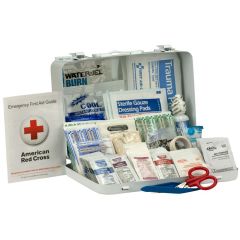 First Aid Only 25 Person First Aid Kit (ANSI A+) (Weatherproof Metal Case)
