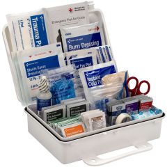 First Aid Only 25 Person First Aid Kit (ANSI A+) (Weatherproof Plastic Case)