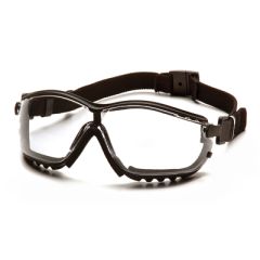 Pyramex V2G Safety Glasses - Clear Lens, Anti-Fog Coating