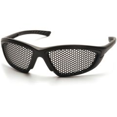 Pyramex Trifecta Punched Stainless Steel Mesh Lens Safety Glasses