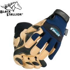 Black Stallion 99ACE-PW Insulated Pigskin Mechanics Gloves - Large