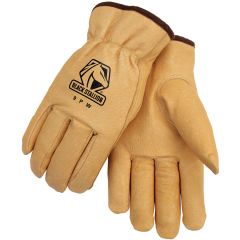 Black Stallion Premium Grain Pigskin Winter Drivers Gloves - Medium