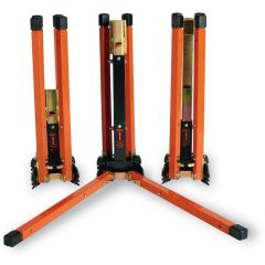 TrafFix Devices Roll-Up Sign Stand with Step-N-Drop Legs