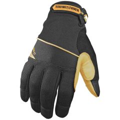 Youngstown Hybrid XT Gloves - Medium (Black & Yellow)