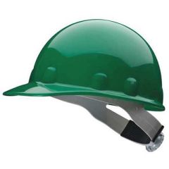 Fibre-Metal Cap Style Hard Hat with Ratchet Suspension - Green