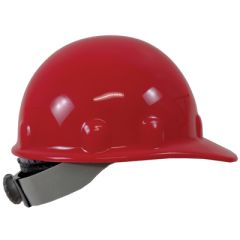 Fibre-Metal® Cap Style Hard Hat with Swingstrap Suspension - Red