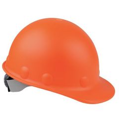 Fibre-Metal® Roughneck® P2HN Cap Style Hard Hat - High Heat - Orange