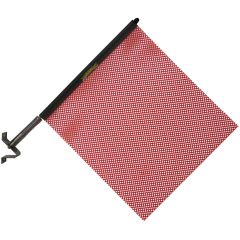 Quickmount Flag System with 18" Red Flag