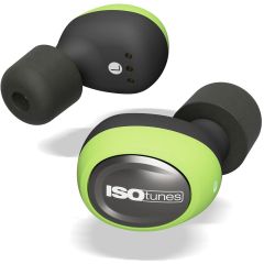 ISOtunes FREE Wireless Bluetooth Earbuds - NRR22 - Hi-Viz Green