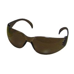 PIP® Zenon Z12 Rimless Safety Glasses - Dark Brown Lens, Anti-Scratch Coating