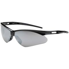 Bouton Anser Silver Mirror Lens Safety Glasses, Anti-Scratch