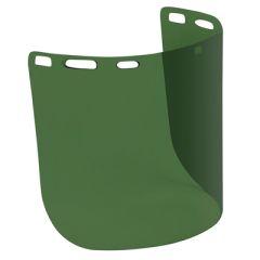 Bouton Optical Uncoated Safety Visor - Dark Green Tint