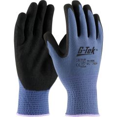 G-Tek Knit Nylon Nitrile MicroFinish Gloves - Small