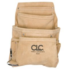 CLC Suede Carpenter's Nail & Tool Bag (10-Pocket)