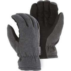 Majestic Winter Lined Deerskin Driver Gloves - Medium