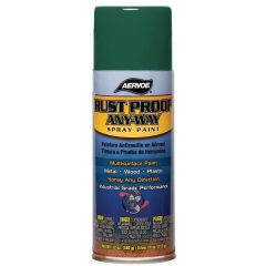 Aervoe Rust Proof Paint - Forest Green (12 oz) Case/12
