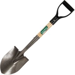 Union Tools Mini D-Grip Handle Round Point Utility Shovel