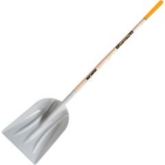 True Temper #12 Poly Scoop with 48" Cushion Grip Wood Handle