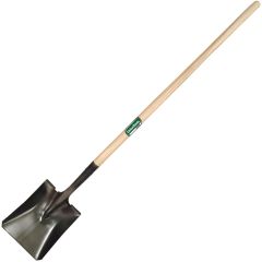 Union Tools Square Point Shovel with 48" Wood Handle
