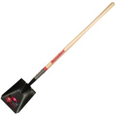 Razor-Back Square Point Shovel with 48" Wood Handle