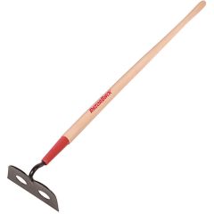 Razor-Back 7" Perforated Mortar Hoe with 54" Wood Handle