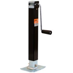 Buyers Side-Wind Square Tube Jack - 7000lb Capacity (15.25" Travel + 10.75" Foot Drop)