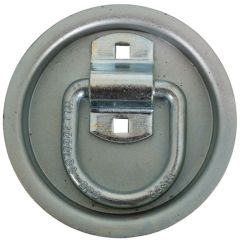 Buyers 1/2" Bolt-On Lashing D-Ring with Recessed Pan Mount (WLL 4080 lbs)