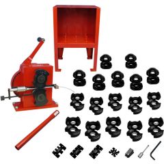 Locoloc M2 Type II Manual Bench Swaging Kit with Dies for AN or MS Type Terminals (3/8" Capacity)