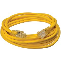 Southwire 25' 12/3 SJTW Outdoor Extension Cord (Lighted Ends)